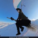 Woman Dressed As Witch Paraglides With Broomstick: "Harry Didi Flying"